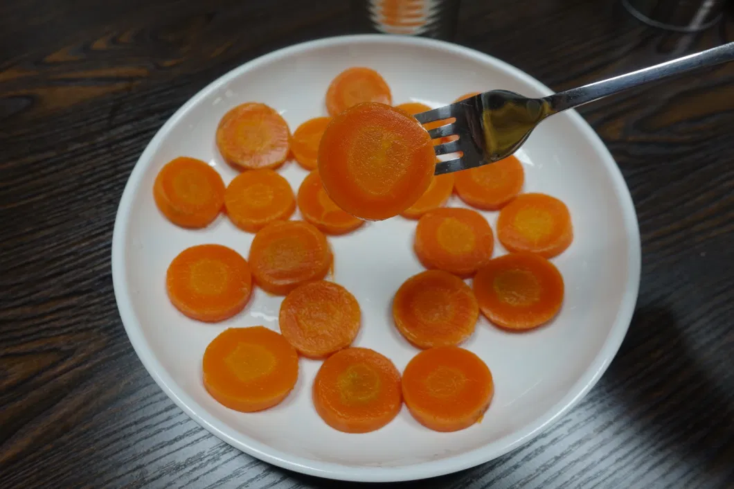 Fresh Vegetables Canned Carrot Dices in Tin Packing