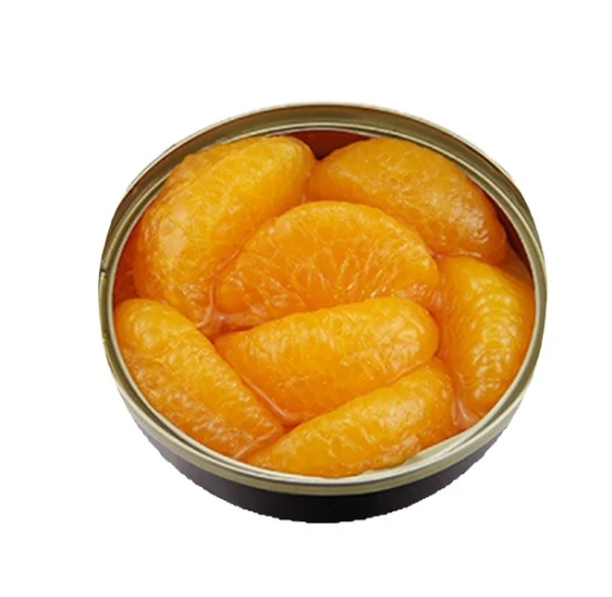 Mandarine en conserve Orange fraîche en conserve au sirop